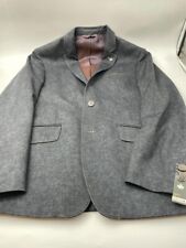 Cabano Herren-Sakko / modern fit  / gute Passform / Größe 50 / blaugrau meliert