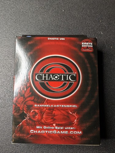 Chaotic trading card - chaotic,