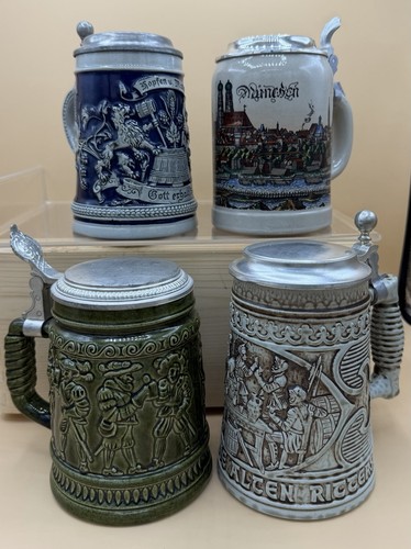 4er set bierkrüge mit - 4er,