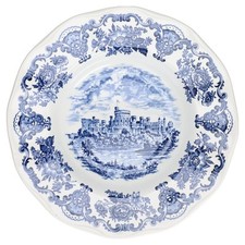 Suppenteller Enoch Wedgwood Royal Homes of Britain Blue