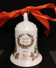 Hutschenreuther Porzellan Weihnachtsglocke 1993 Auf Der Heide - Ole Winther
