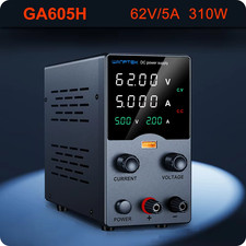 Labornetzteil Einstellbar DC 0-62V 0-5A Regelbar Netzgerät Schaltnetzteil