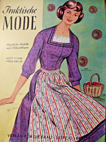 Altes modeheft von 1958 2 - ,