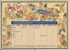 Stundenplan Reklame Chlorodont