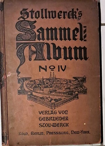 Stollwerck sammel album - stollwerck´s,