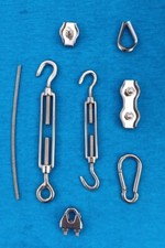 Edelstahl Draht Seil V4A 7x7