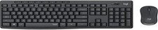 Logitech MK295 kabelloses Tastatur-Maus-Set mit SilentTouch IT QWERTY- Schwarz