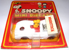 Snoopy Mini Diecast Woodstock Aviva vintage Bolide Rennwagen Modellauto 1:64