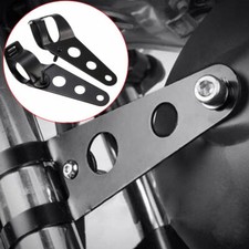 Universal Motorrad Scheinwerfer Halter 34mm-46mm Halterung Lampenhalter Metall