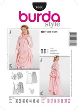 BURDA 7880 HISTORISCHES 1888