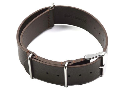 Uhrenarmband echtes leder nato - leder,