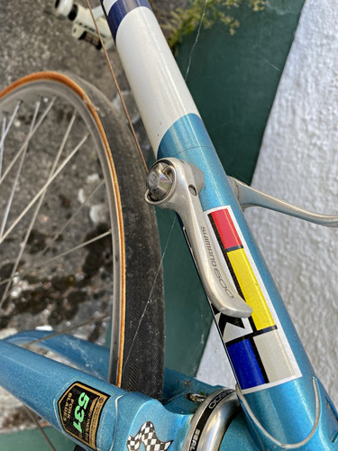 Puch rennrad blau - puch, blau/weiß