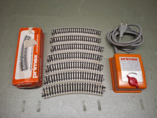 Konvolut Dachbodenfund Märklin Primex 6 H0 M-Greise gebogen mit Trafo