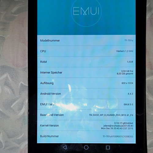 Huawei 701u tablet zoll - huawei, t1-701u