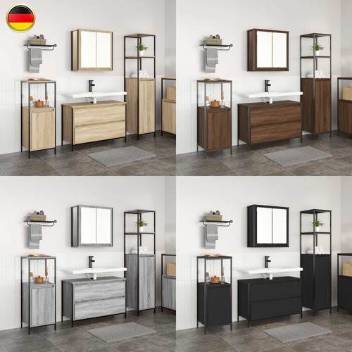 3tlg badezimmermöbel set - 3tlg.,
