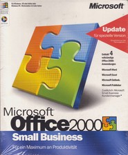 Microsoft Office 2000 Small Business Word Excel Outlook Publisher Kundenmanager