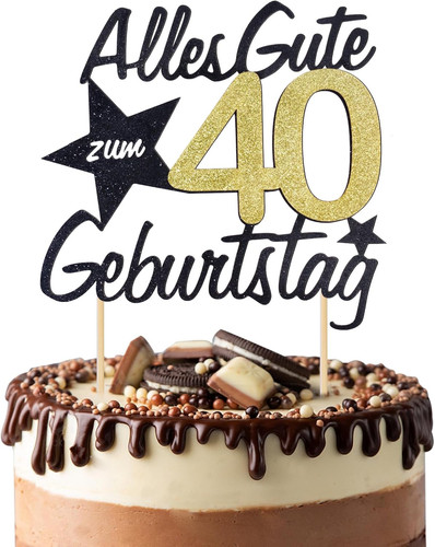 Torten deko geburtstag - 40,
