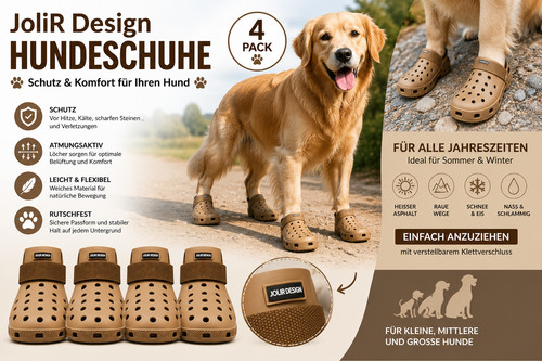 Jolir design hundeschuhe 4stk - jolir,