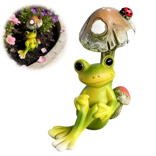 Garten deko frosch - garten,