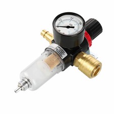1/4" Druckminderer Druckluft Filter Wasserabscheider Wartungseinheit Kompressor