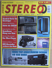 Stereo 10/08 Quadral Rhodium 90, Klipsch Palladium P-38F, Acoustic Solid 111