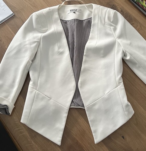 Jacket jacke weiß büro - 38,