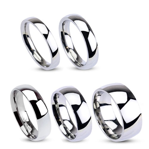 Edelstahl ring silber - edelstahl,
