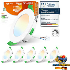 ALUSSO LED Einbaustrahler 230V