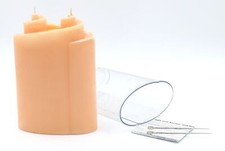 Kerzengießform Doppelspirale