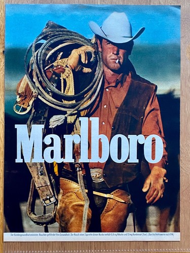 Marlboro cowboy lasso sattel - cowboy,