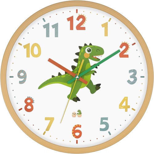 Dinosaurier wanduhr kinder - wanduhr,