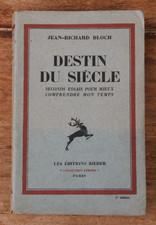 Jean richard bloch - jean-richard, destin