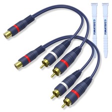 Cinch kabel splitter 15cm - cinch,