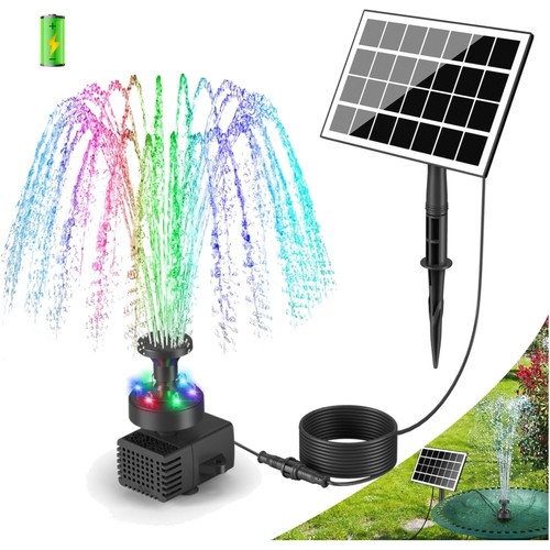 Solar springbrunnen teichpumpe - solar,