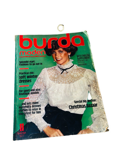 Magazine burda moden mag - magazine,