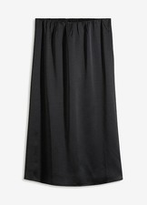 Neu Midirock aus feinem Satin