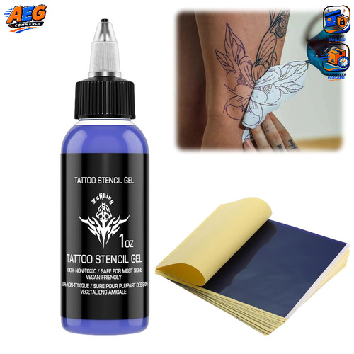 Tattoo transfer creme stencil - transfer,