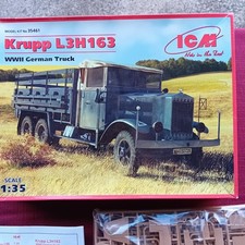 ICM 1:35 KRUPP Lkw L3H163 No. 35461 German Truck 