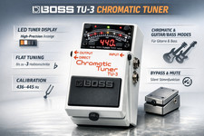 Boss Chromatic Tuner TU-3