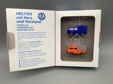 Modellautos 1:87 Roco 2855 Kraftfahrzeuge des Katastrophenschutzes mit OVP