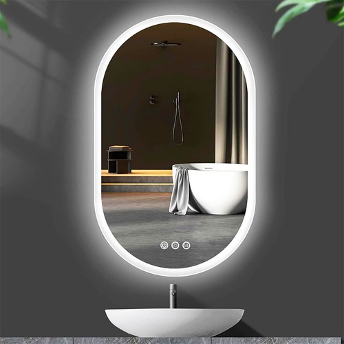 Rund badspiegel led - rund,