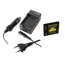 Akku und Ladegerät für Panasonic Lumix DMC-FX80 DMC-FX90 DMC-SZ1