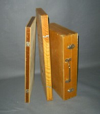 alte Holzkoffer Holzkiste (Mauser) für Werkzeuge 36,5x24x8 46,5x19,5x3 42,5x20x2