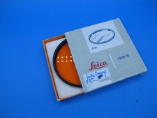 LEICA LEITZ Lens Objektiv-Filter E85 85mm Durchmesser orange