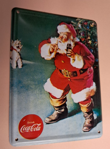 Coca cola blechschild - coca, klein
