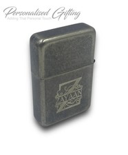 Metallfeuerzeug mit Gravur