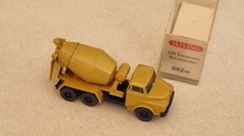 Lot 1509 MAN Betonmischer in braungelb mit OVP in 1:87 von Wiking