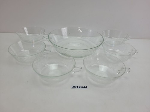 Satz glas schalen kompott - schalen,
