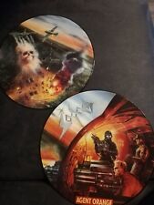 Sodom Agent Orange Picture Disc Vinyl LP Rar 2 Stück Ausgebomt Limited Edition 