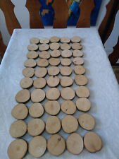 50 Stück 6-7cm Holzscheiben